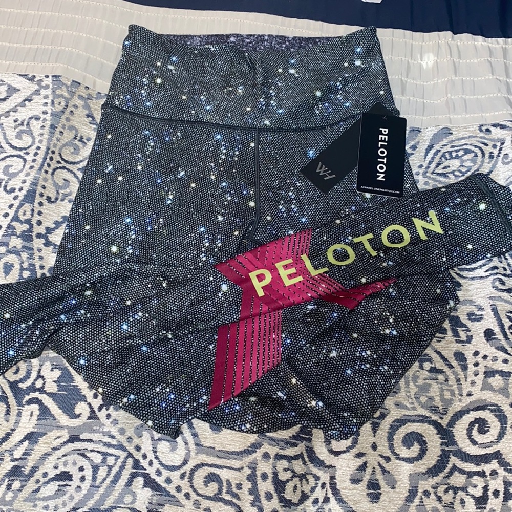 Peloton wear to heart leggings- Girls Night Out